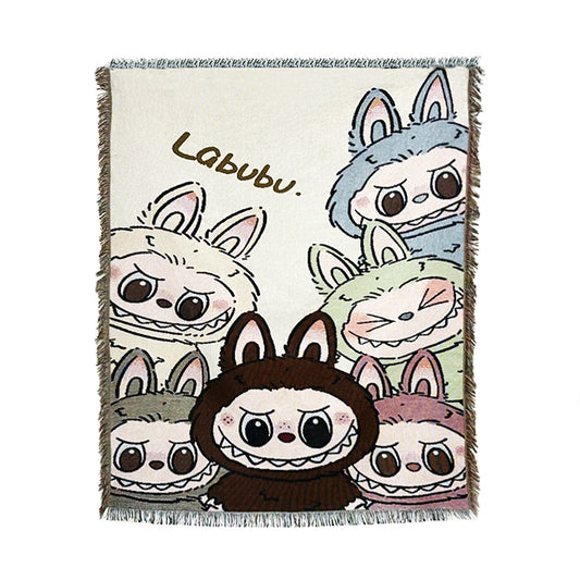 LABUBU WOVEN BLANKET TAPESTRY - STAR KAGUNE