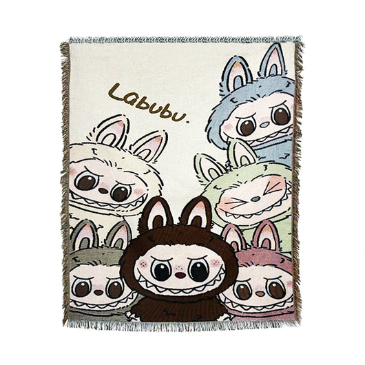 LABUBU WOVEN BLANKET TAPESTRY - STAR KAGUNE