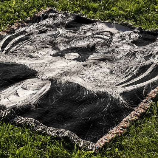 RUMBLING AWAKENS WOVEN BLANKET TAPESTRY - Image 3