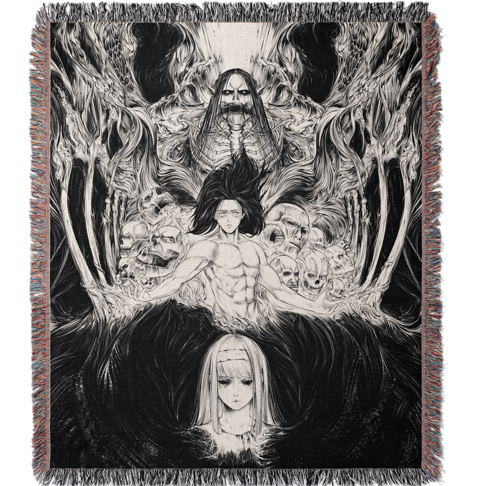 RUMBLING AWAKENS WOVEN BLANKET TAPESTRY - STAR KAGUNE