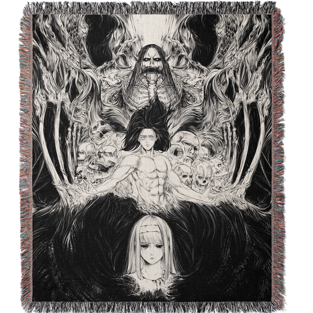 RUMBLING AWAKENS WOVEN BLANKET TAPESTRY - STAR KAGUNE