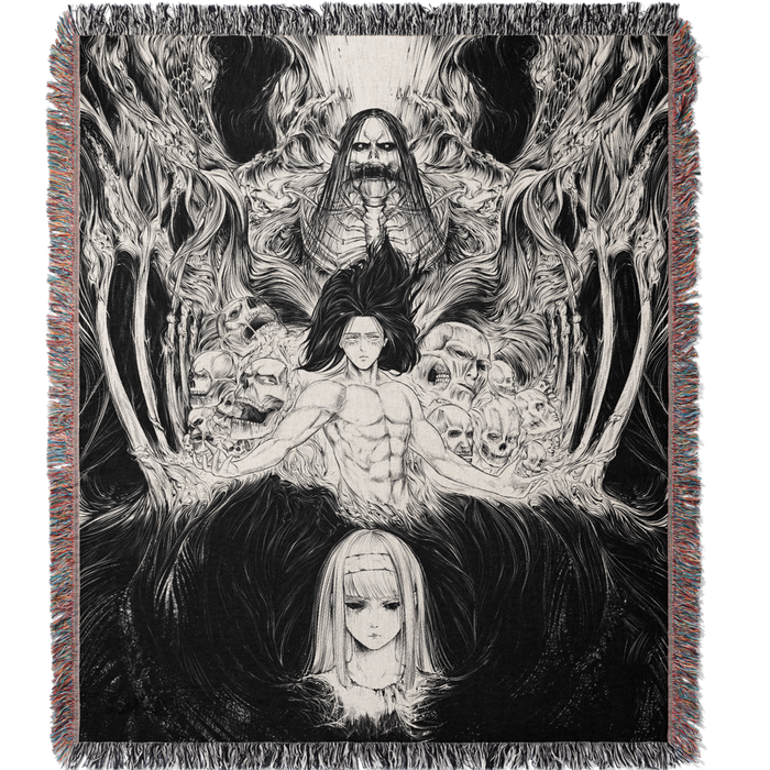 RUMBLING AWAKENS WOVEN BLANKET TAPESTRY - STAR KAGUNE