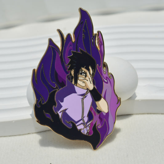 Cursed Flame Shinobi Pin