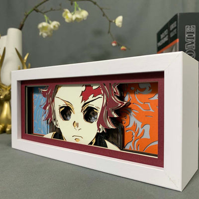 KAMADO FLAME LED BOX — Demon Slayer — LED Box view 16