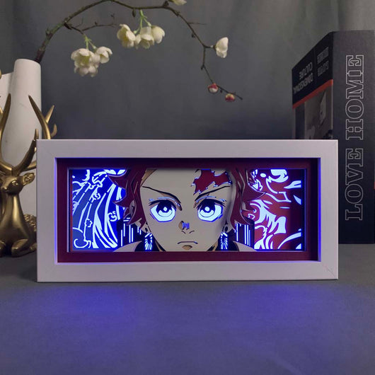 KAMADO FLAME LED BOX — Demon Slayer — LED Box view 4