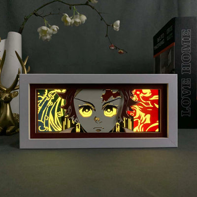 KAMADO FLAME LED BOX — Demon Slayer — LED Box view 6