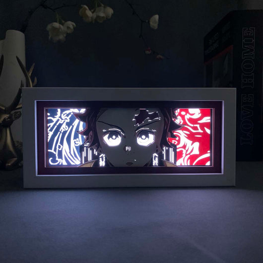 KAMADO FLAME LED BOX — Demon Slayer — LED Box view 11
