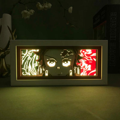 KAMADO FLAME LED BOX — Demon Slayer — LED Box view 12