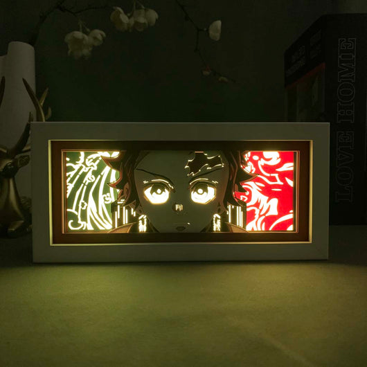 KAMADO FLAME LED BOX — Demon Slayer — LED Box view 12