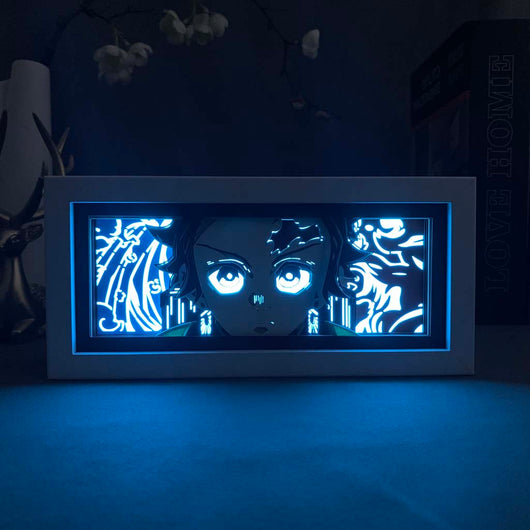 KAMADO FLAME LED BOX — Demon Slayer — LED Box view 13