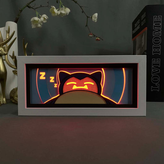 SLEEPY TANK LED BOX — Pokemon — LED Box view 2