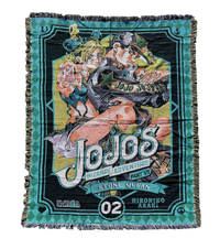 STONE OCEAN WOVEN BLANKET TAPESTRY