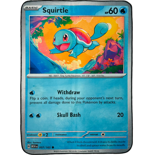 SQUIRTLE SPLASH RUG - STAR KAGUNE