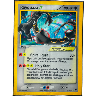 RAYQUAZA STRIKE RUG - STAR KAGUNE
