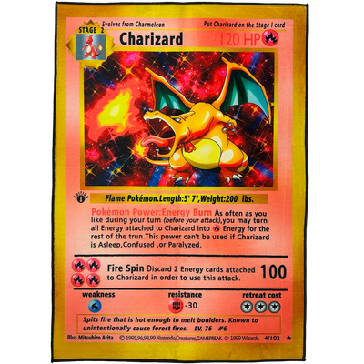 CHARIZARD BLAZE RUG - STAR KAGUNE
