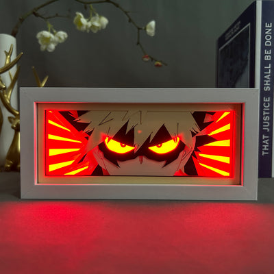 BOOM RAGE LED BOX — My Hero Academia — LED Box view 2