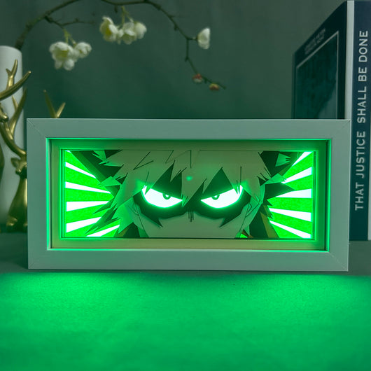 BOOM RAGE LED BOX — My Hero Academia — LED Box view 3