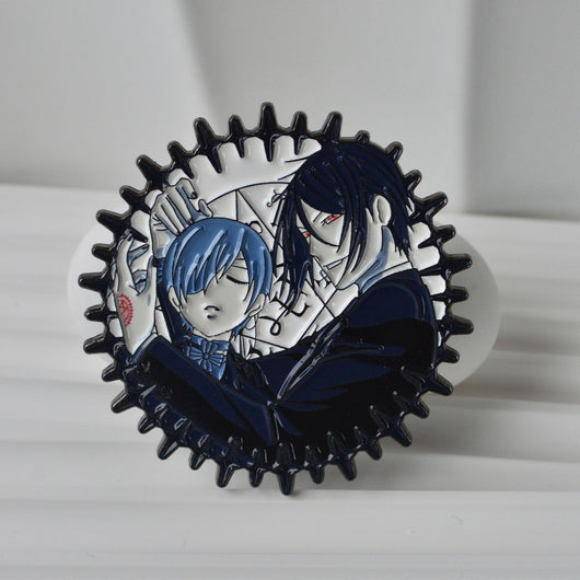 Crimson Contract Pin