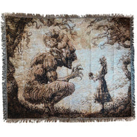 Whisper of the Abyss WOVEN BLANKET TAPESTRY