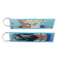 Dragon Ball Embroidered Keychains