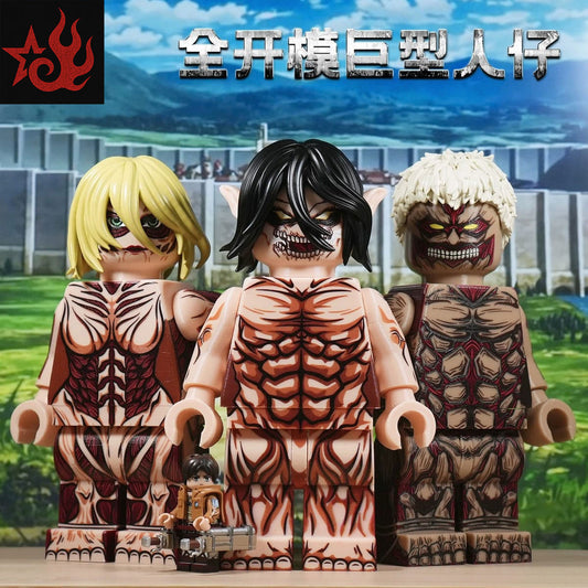 AOT TITANS GIANT CUSTOM FIGURES