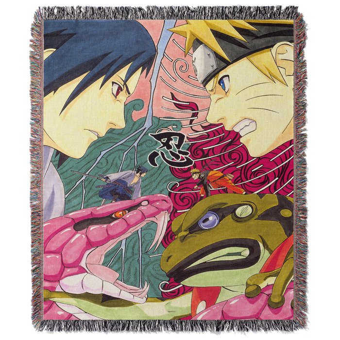 BROTHERS IN WAR WOVEN BLANKET TAPESTRY - STAR KAGUNE
