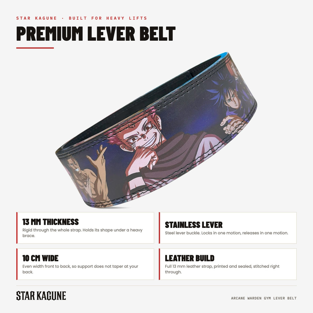 Arcane Warden Gym Lever Belt specifications