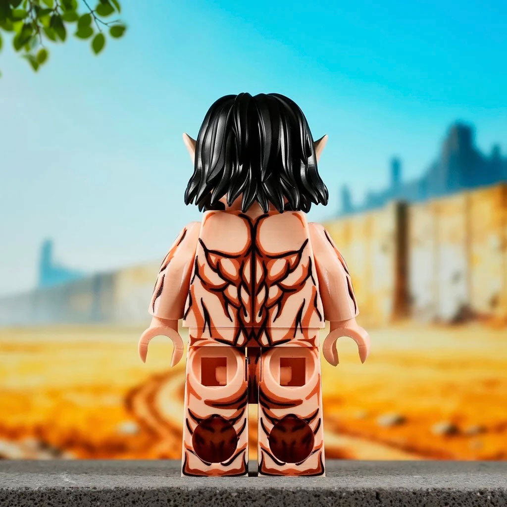Attack Giant custom figure, Attack on Titan, 17 cm