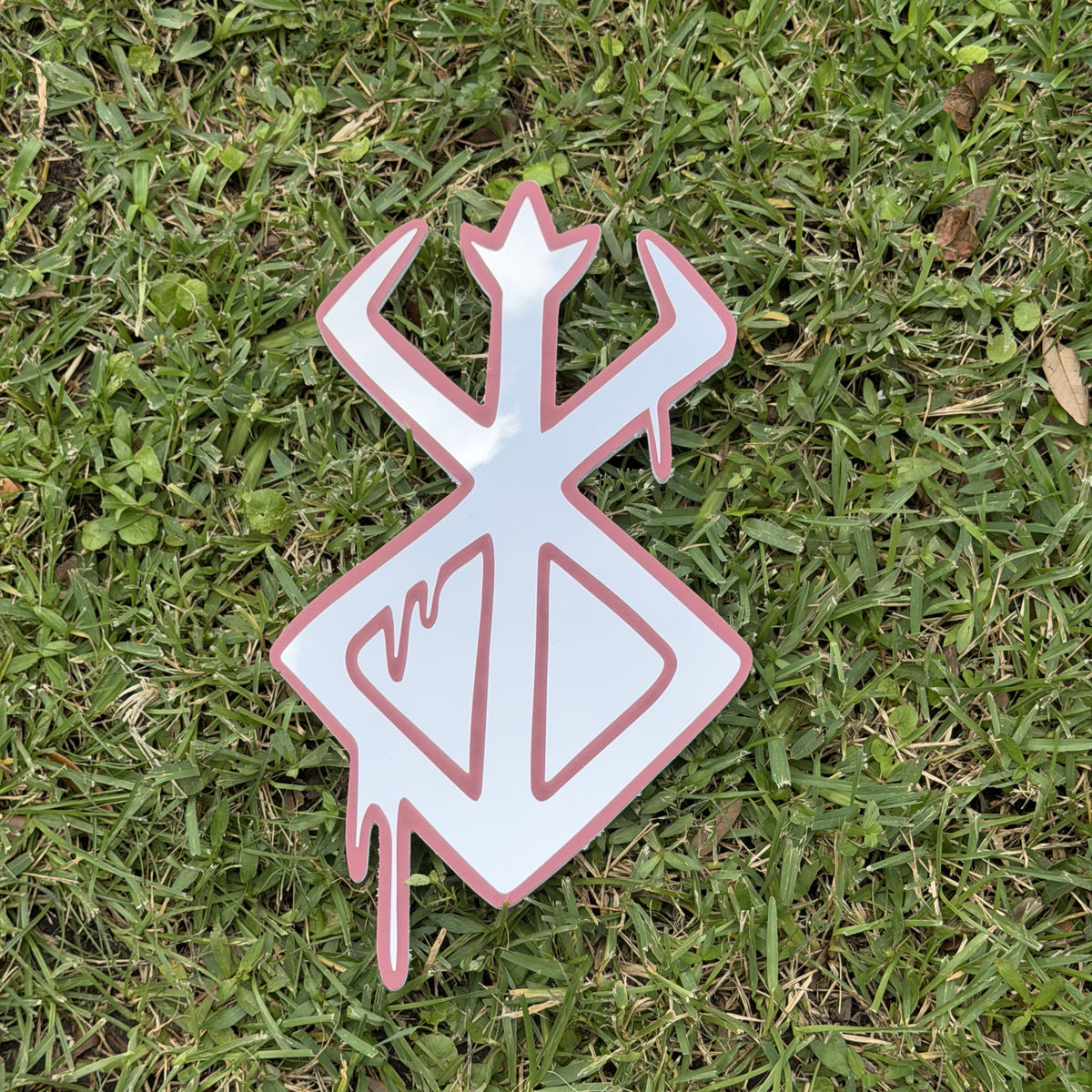 Brand Of Sacrifice Mirror, Berserk wall mirror, laid flat