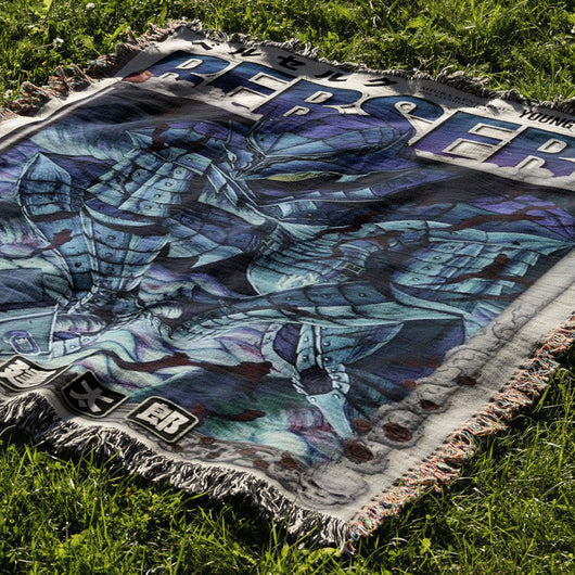 THRONE OF SACRIFICE WOVEN BLANKET TAPESTRY - Image 3