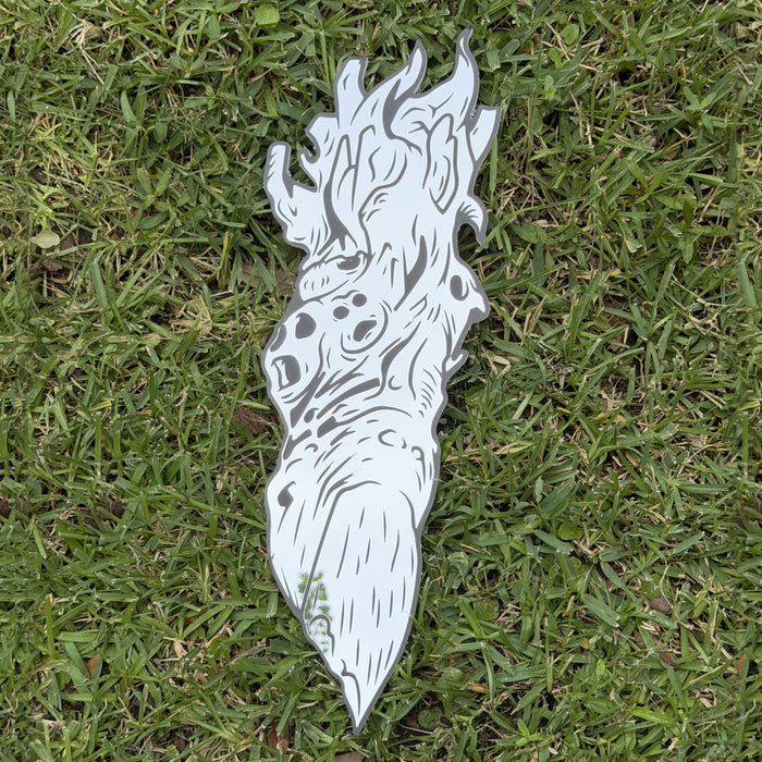 Cursed Finger Mirror, Jujutsu Kaisen wall mirror, laid flat