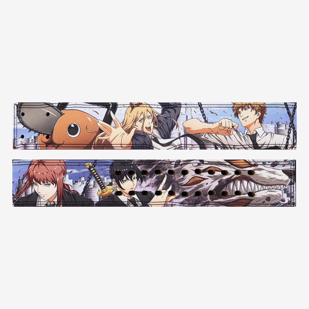 Devil's Contract Gym Lever Belt, artwork detail