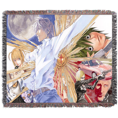 WRITTEN FATE WOVEN BLANKET TAPESTRY — Death Note — Tapestry