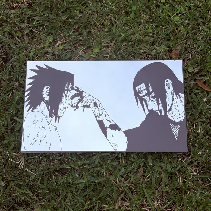 Forehead Poke Mirror, Naruto wall mirror, laid flat