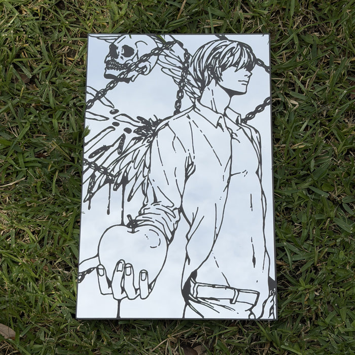 God Of The New World Mirror, Death Note wall mirror, laid flat