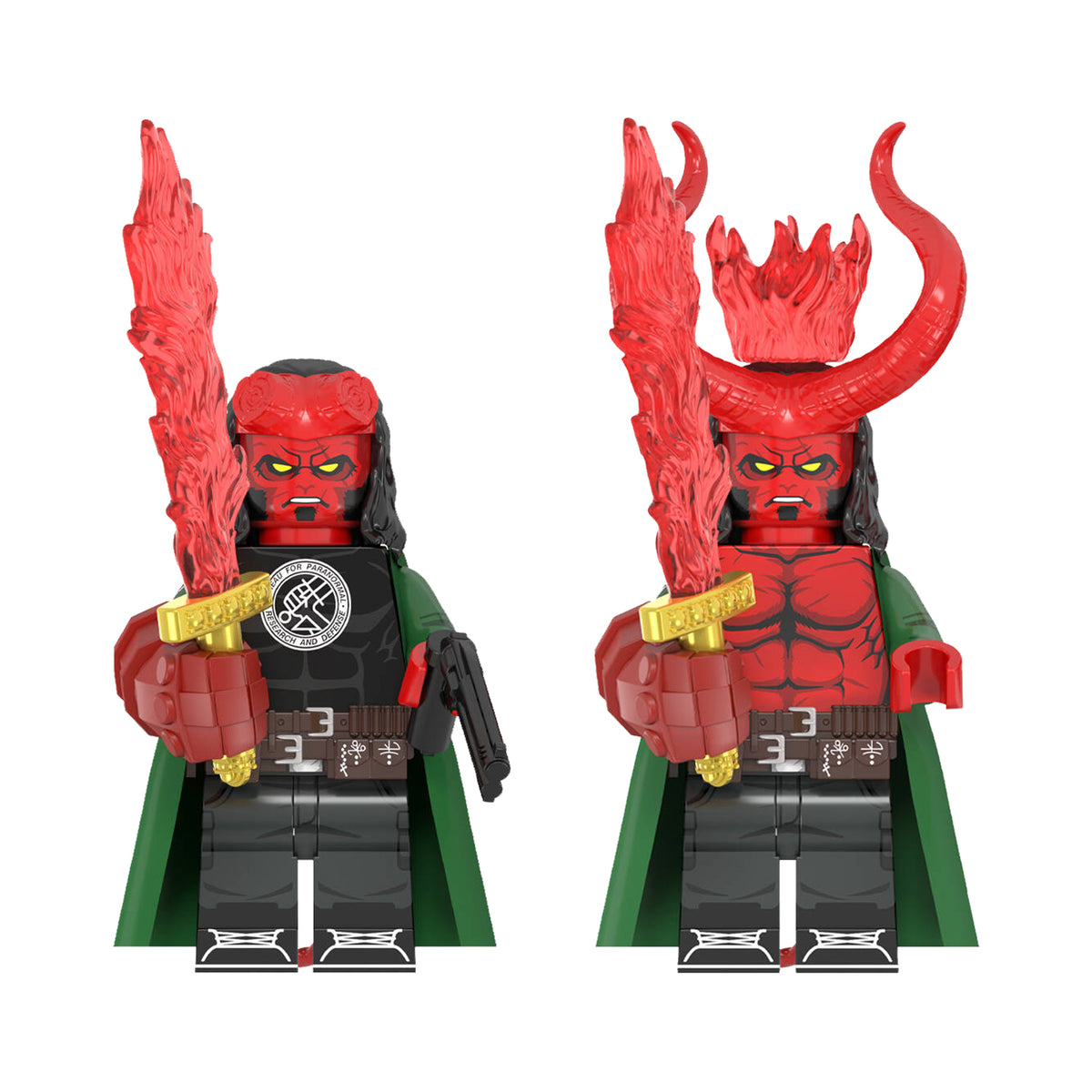 Hellfire Agent mini figures, both characters