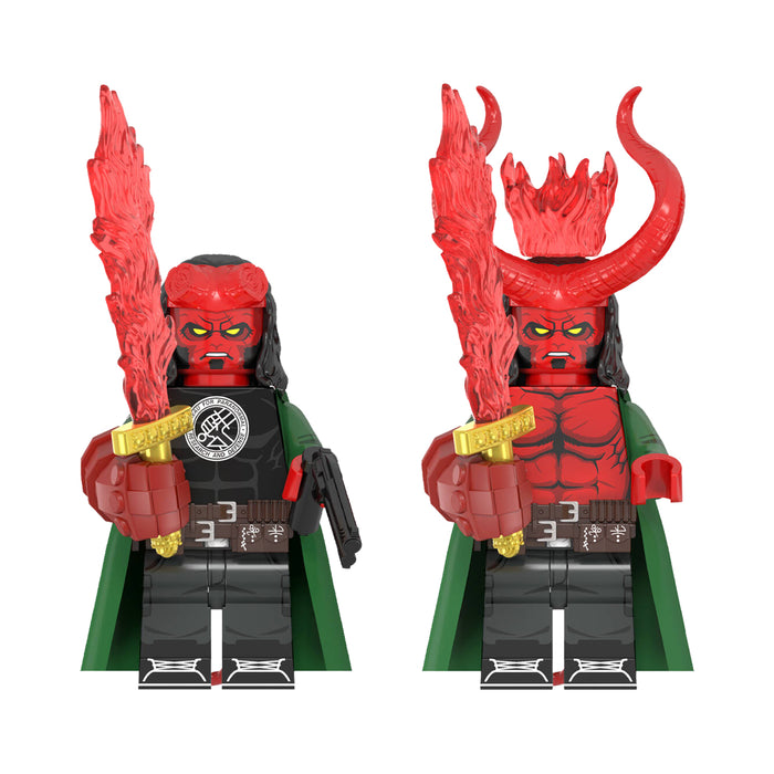 Hellfire Agent mini figures, both characters