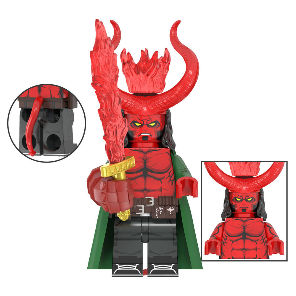 Apocalypse Crown mini figure with face and back detail