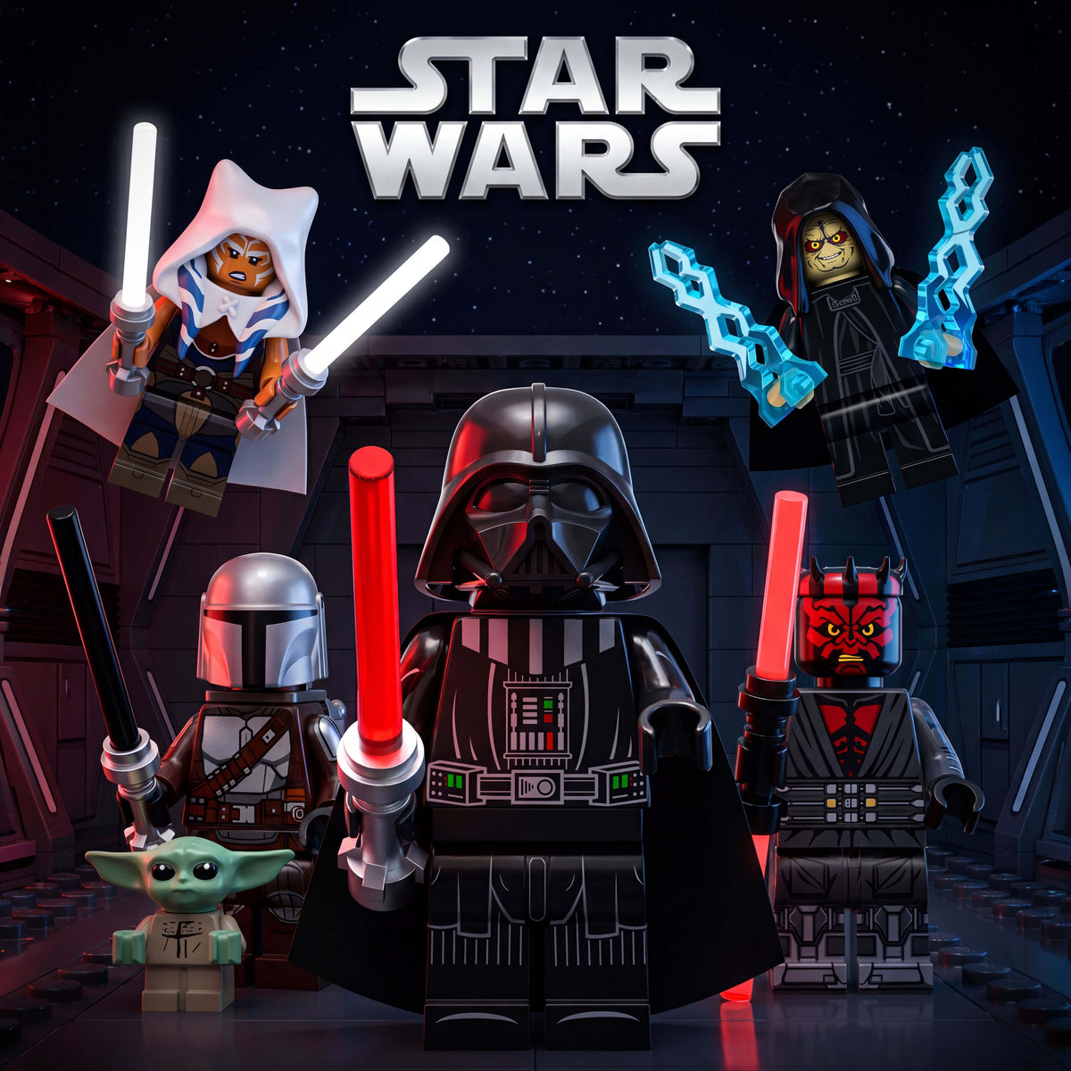 JEDI & SITH MINI FIGURES