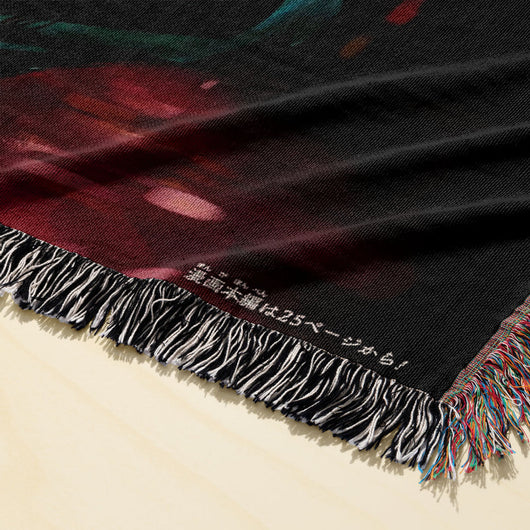 TEARS OF SHIBUYA WOVEN BLANKET TAPESTRY - Image 2