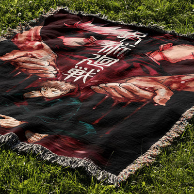 TEARS OF SHIBUYA WOVEN BLANKET TAPESTRY - Image 3