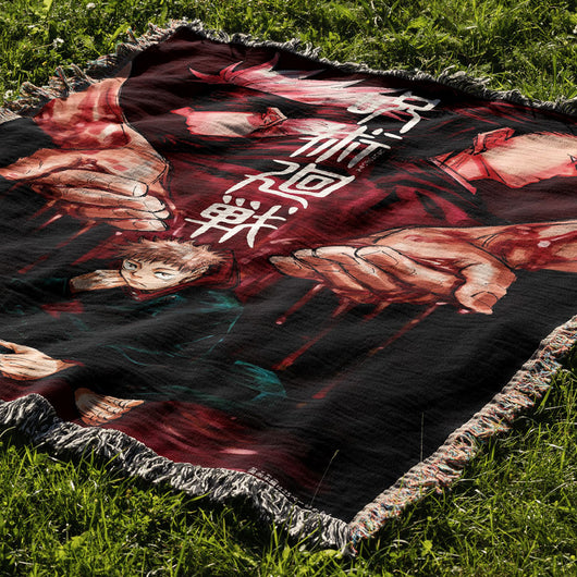 TEARS OF SHIBUYA WOVEN BLANKET TAPESTRY - Image 3