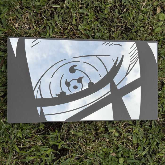 Mangekyo Spiral Mirror, Naruto wall mirror, laid flat