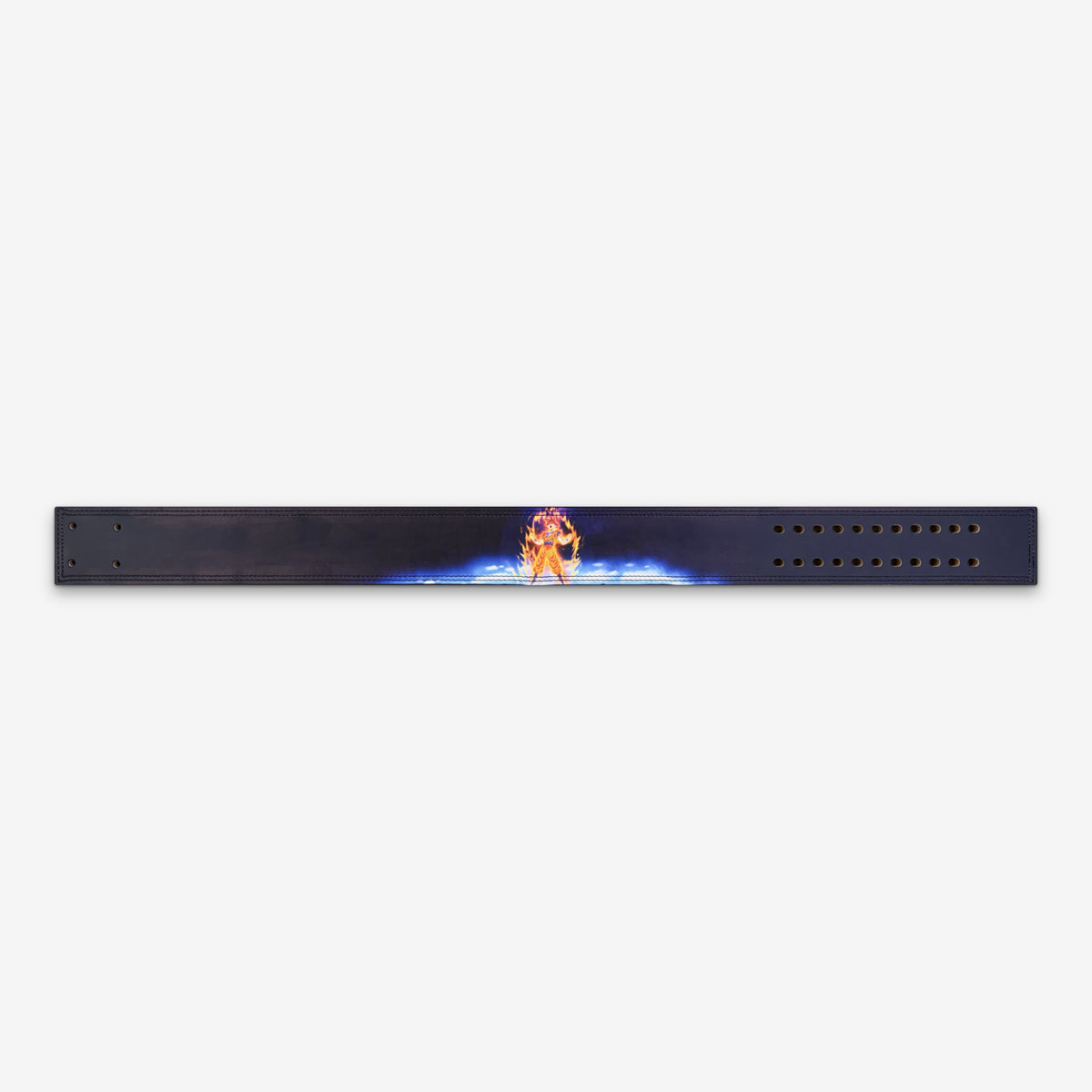 Midnight Ascension Gym Lever Belt, laid flat