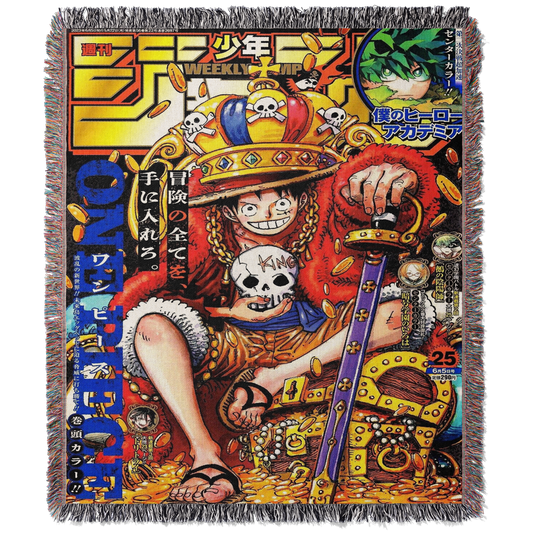 CALL OF THE GRAND LINE WOVEN BLANKET TAPESTRY