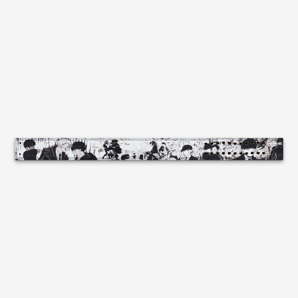 Psychic Hundred Gym Lever Belt, laid flat