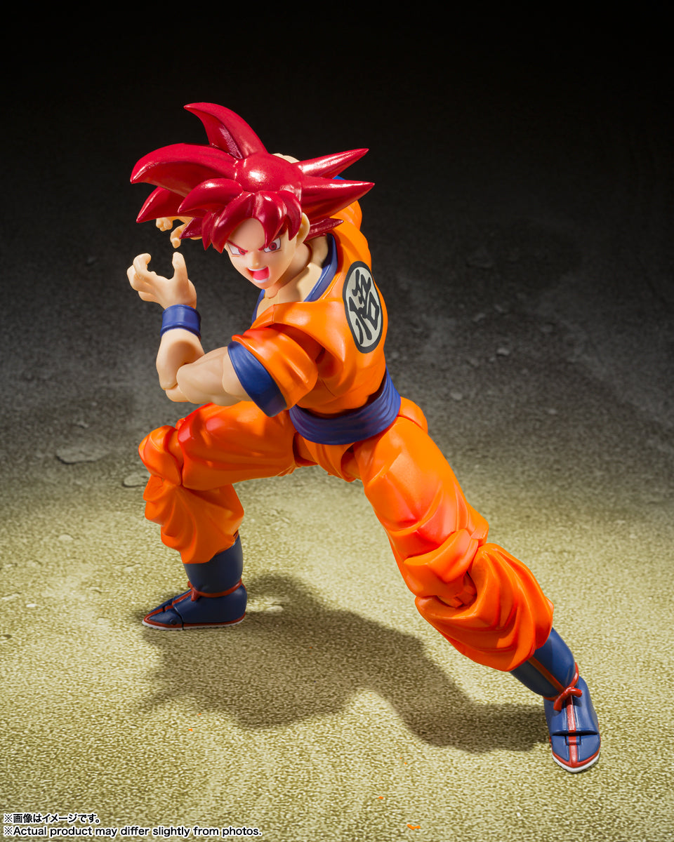 Saiyan God Action Figure