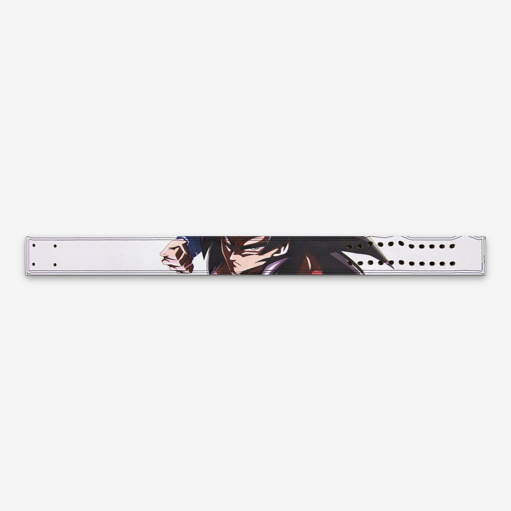 Saiyan Strike Gym Lever Belt, laid flat