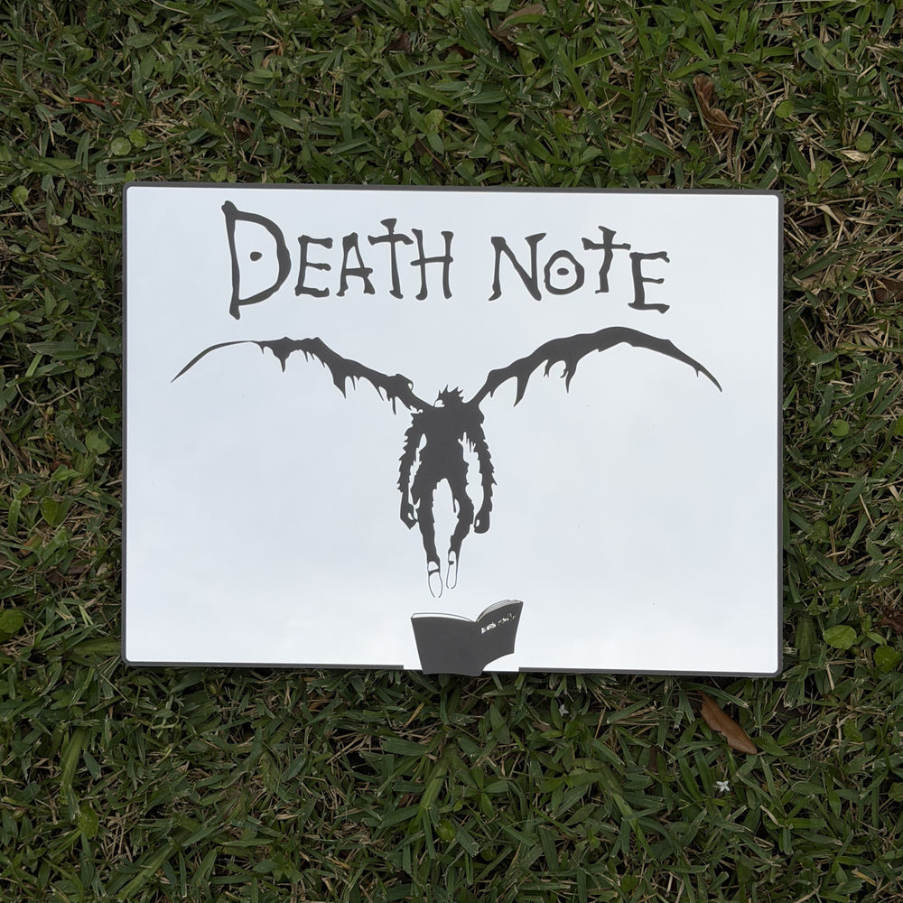 Shinigami'S Notebook Mirror, Death Note wall mirror, laid flat