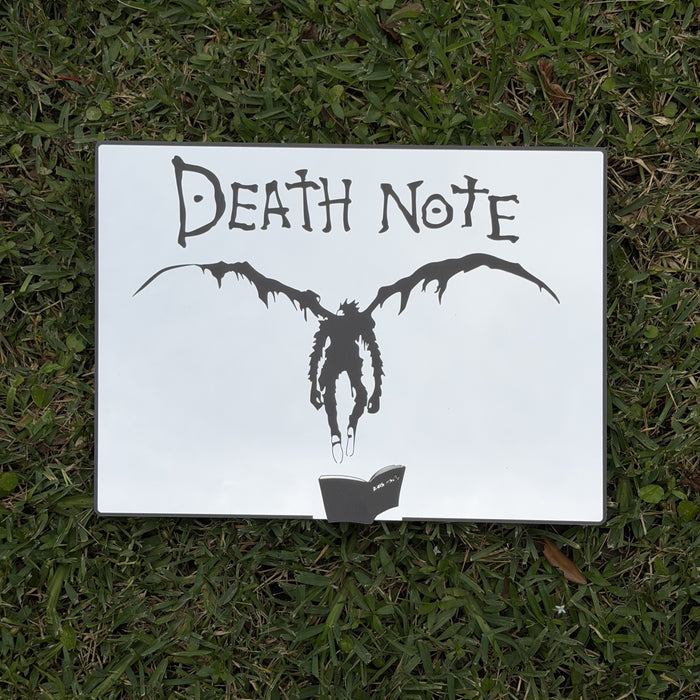 Shinigami'S Notebook Mirror, Death Note wall mirror, laid flat